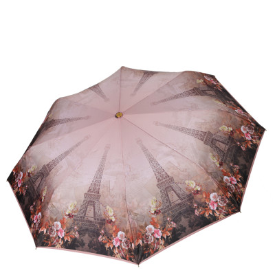 L-19112-2 Зонт жен. Fabretti, облегченный суперавтомат, 3 сложения, эпонж