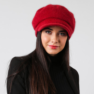 WC0030-42 Кепка жен. 30% ангора, 70% акрил разм.58 FABRETTI