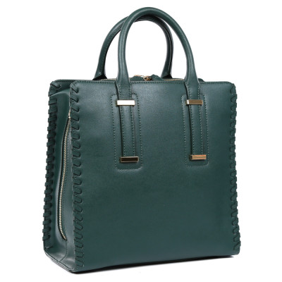 F-20072 Green FABRETTI Сумка жен. нат. кожа