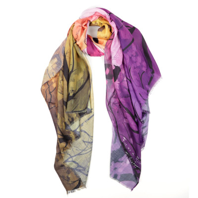 VFZ0031-7 Шарф жен. 100% полиэстер разм.90х180 FABRETTI