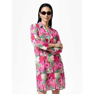 NLTU006-73P FABRETTI Туника женская 75% вискоза, 25% полиамид