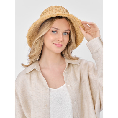 WG109-13 FABRETTI Шляпа жен. 100% рафия