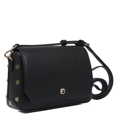 16424R-W1-018/398-blackFABRETTI Сумка жен. нат. кожа