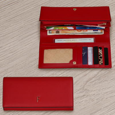 FA022MN-4 FABRETTI Кошелек жен. нат. кожа