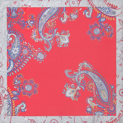 CX194-3 Платок жен. 100% шелк 90x90 LEO VENTONI