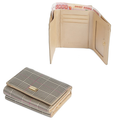 41003P-Cell102 FABRETTI Кошелек жен. нат. кожа