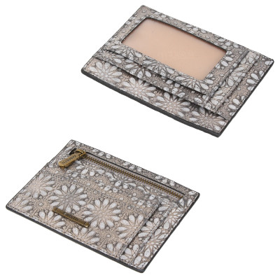 20121703FMTsnow-103 FABRETTI Визитница жен. нат. кожа