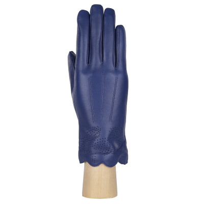 12.29-11 blue Fabretti Перчатки жен.н/кожа