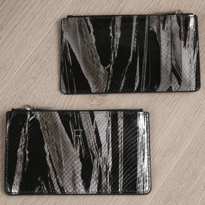 56017MPpython-42 FABRETTI Визитница жен. нат. кожа