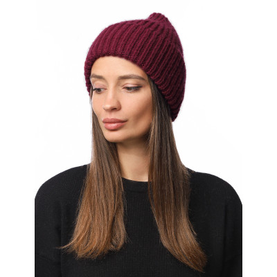 DFR87-4 FABRETTI Шапка женская 20% альпака, 30% шерсть, 50% акрил