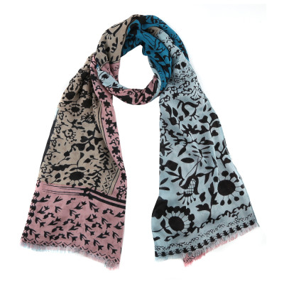 DS2014-004-G Шарф жен. 70%модал30%вискоза 70х184