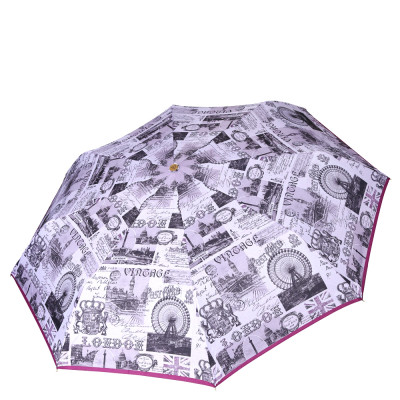 L-18120-2 Зонт жен. Fabretti, суперавтомат, 3 сложения, эпонж