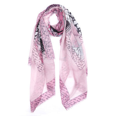 VFZ0011-5 Шарф жен. 100% полиэстер 90x180 FABRETTI