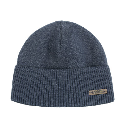 DWG87-8f Fabretti Шапка мужская 55% вискоза, 25% нейлон, 20% акрил