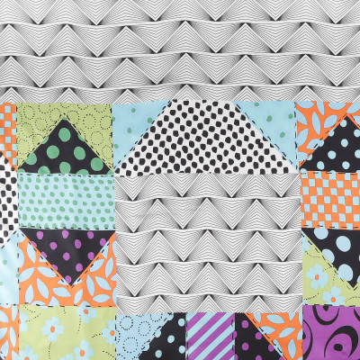 CX1622-3 Платок 100%шелк 90х90