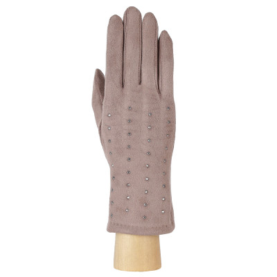 HB2018-27-taup Перчатки жен. 100%искусственная замша FABRETTI