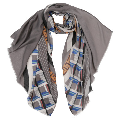 FSCJGY356-3 Шарф жен. 100% полиэстер 90x180 FABRETTI