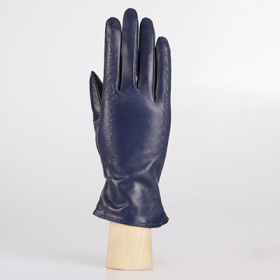 20.1-12 navy Fabretti Перчатки жен.н/кожа