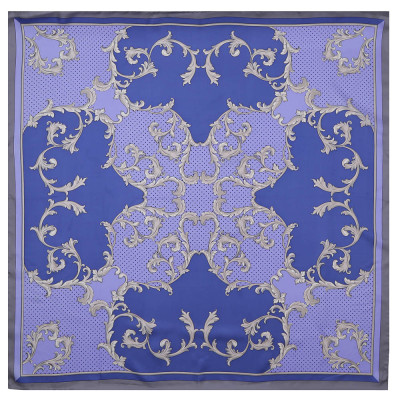 CX1617-33-1 Платок жен. 100%шелк 90x90 LEO VENTONI