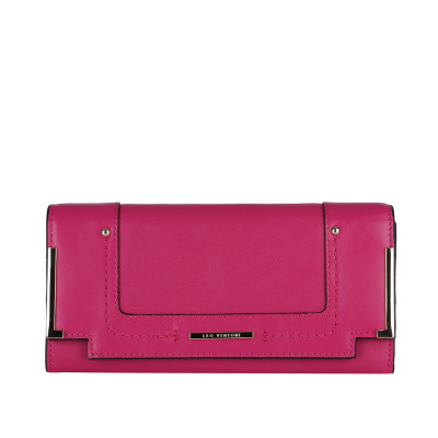 L330892 fuchsia/nero LV Кошелек н/кожа