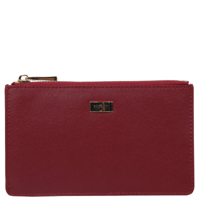 56017-wine N FABRETTI Кошелек жен. нат. кожа