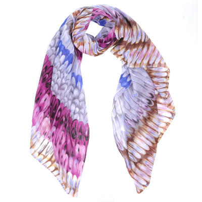 WJ9363-5 Шарф жен. 100%вискоза 90x180 FABRETTI