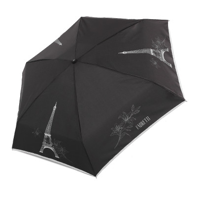 UFZ7-2 Зонт женский, механический, 5 сложений, эпонж