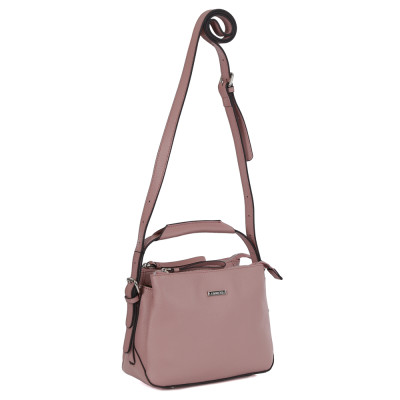 S2373-pink FABRETTI Сумка жен. нат. кожа