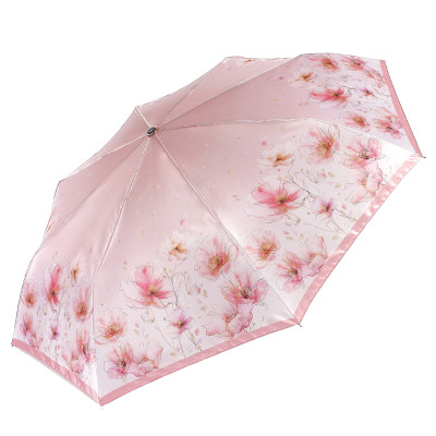 UFLS40-5 Зонт жен. Fabretti, облегченный автомат, 3 сложения, сатин