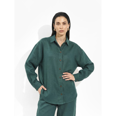 NLST62-152 FABRETTI Рубашка женская 100% лен