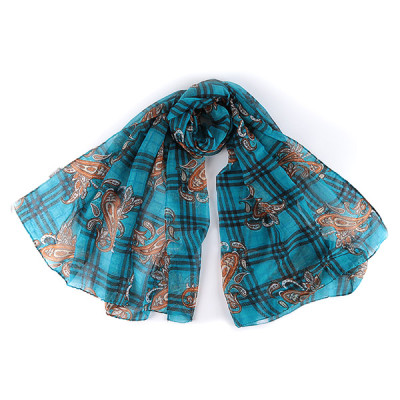 MTSV28-2 Шарф жен. 100%вискоза 100х180