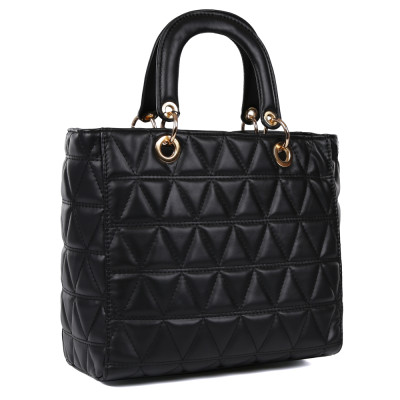 F-17S653 BLACK FABRETTI Сумка жен. искусственная кожа