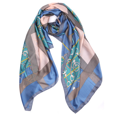 VFI0031-9 Шарф жен. 100% полиэстер 90x180 FABRETTI