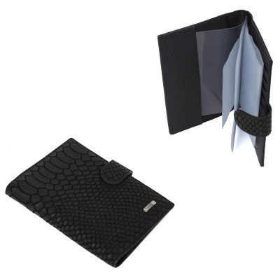 54019Tcromat-2 FABRETTI Обложка для документов жен. нат. кожа