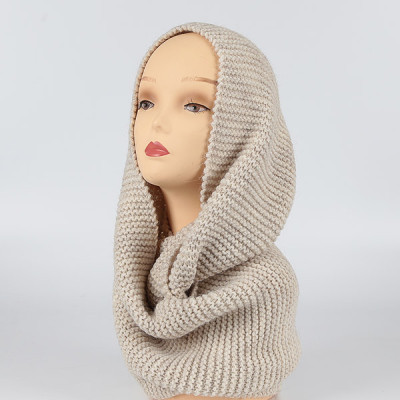 F2015-26-61 Снуд жен. 40%шерсть35%полиакрил25%альпака б/р