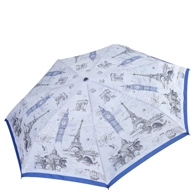 P-18101-2 Зонт жен. Fabretti, мини суперавтомат, 3 сложения, эпонж