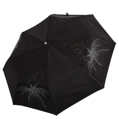 UFLS0001-30 Зонт жен. Fabretti, облегченный автомат, 3 сложения, сатин