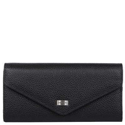 74372-black D FABRETTI Кошелек жен. нат. кожа