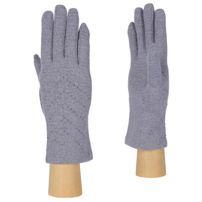 TH25-24 FABRETTI Перчатки жен. 85%шерсть/10%ангора/5%эластан