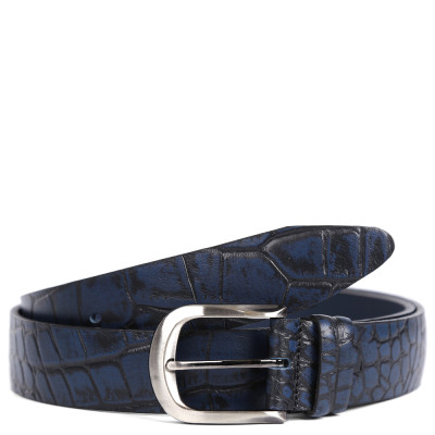 FR15840-125-blue FABRETTI Ремень жен. нат. кожа