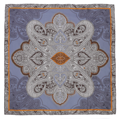 VFV3-9 Платок жен. 100% шелк 90x90 FABRETTI