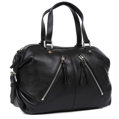 23004495-Nero LEO VENTONI Сумка жен. нат. кожа