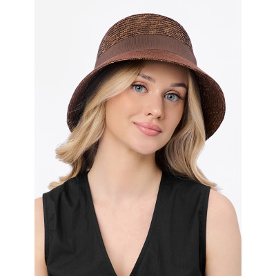 WG105-12 FABRETTI Шляпа жен. 100% натуральная солома
