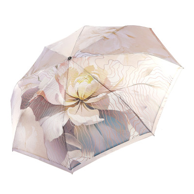 UFLS45-13 Зонт жен. Fabretti, облегченный автомат, 3 сложения, сатин