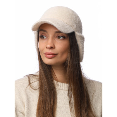 DX17-1 Fabretti Ушанка женская 50% нейлон, 50% полиэстер 