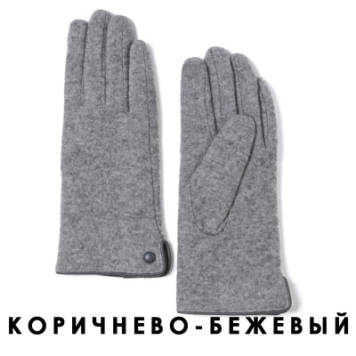 JMF80-23 FABRETTI Перчатки жен. 90% шерсть/10% эластан