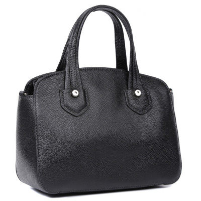 16133C1-018 black FABRETTI Сумка жен. нат. кожа