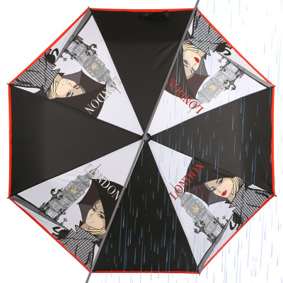 UFW0003-4 Зонт жен. Fabretti, автомат, 3 сложения, эпонж