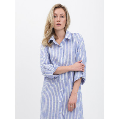 NK50-8 FABRETTI Платье женское 100% лён