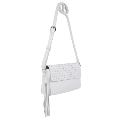 15329-W1-065/022 white FABRETTI Сумка жен. нат. кожа